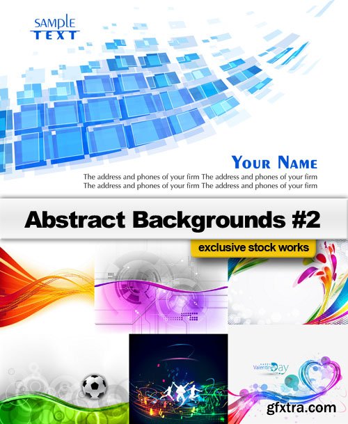 Abstract Backgrounds #2 - 25 EPS