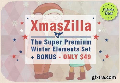 XmasZilla: The Super Premium Winter Elements Set + Bonus
