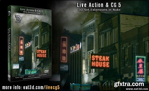 Eat 3D - Live Action & CG 5 - 3D Set Extensions in Nuke