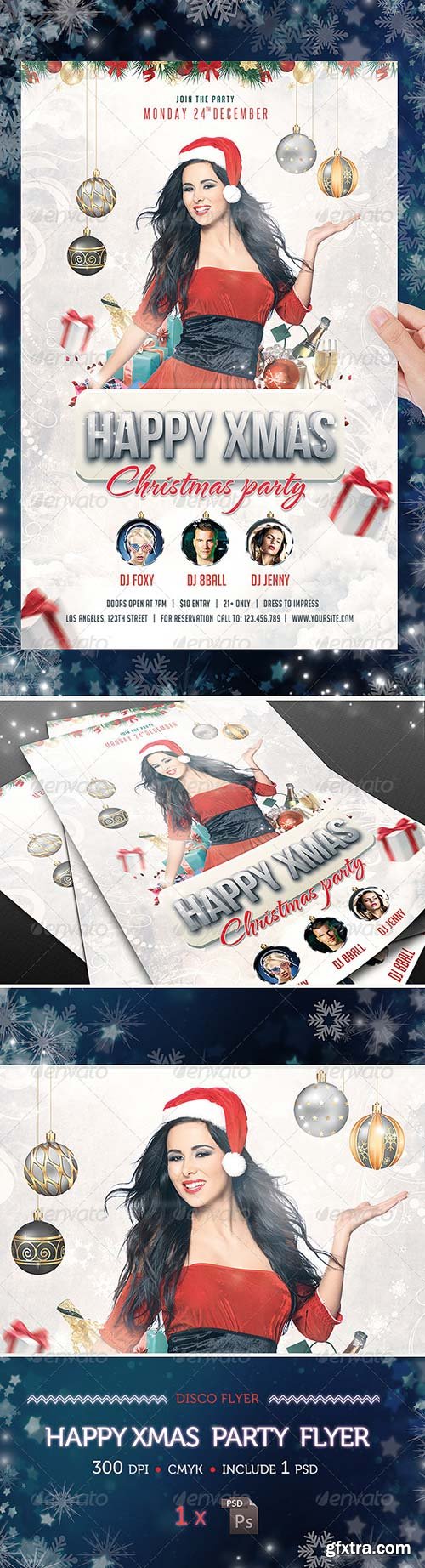 GraphicRiver - Christmas Party Flyer Template 3368223