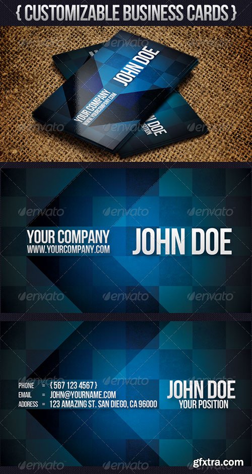 GraphicRiver - Modern Arrow Business Card