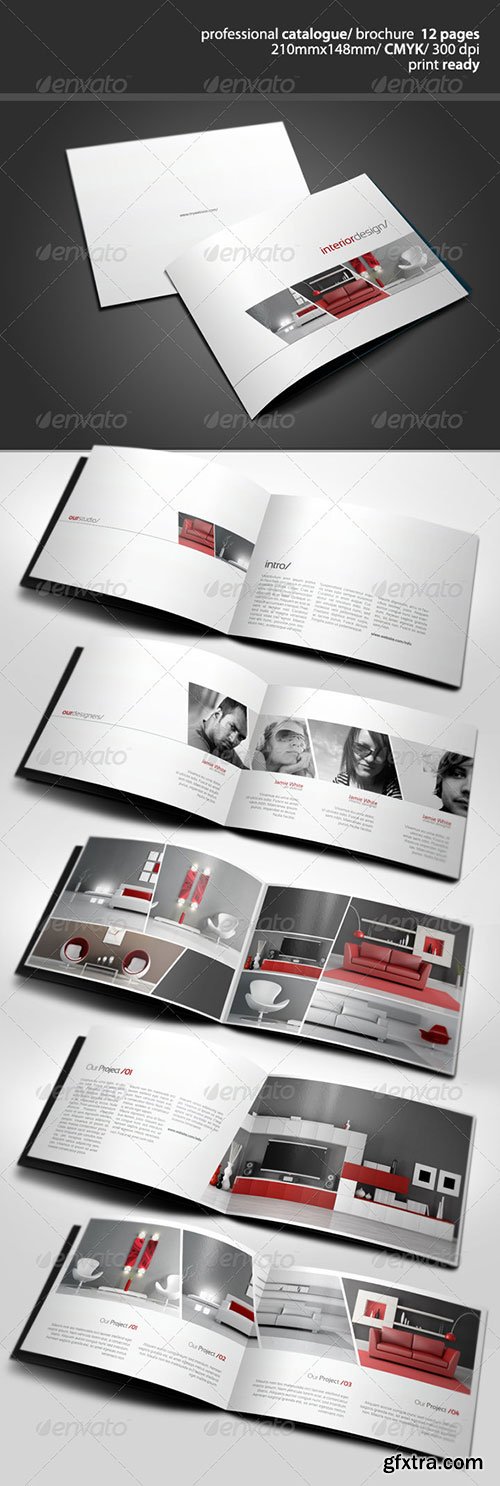 GraphicRiver - Clean A5 Catalogue