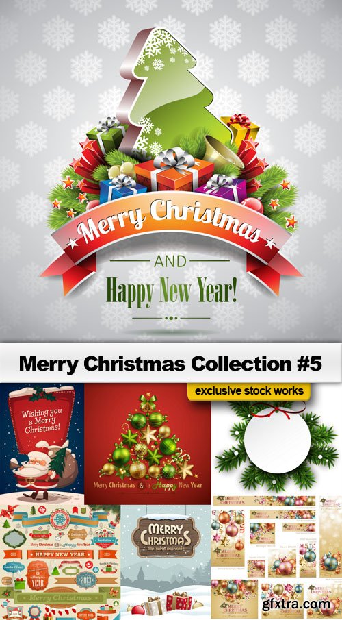 Merry Christmas Collection #5, 25xEPS