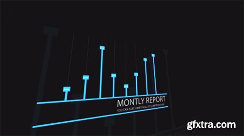 Business Report Intro After Effects Template