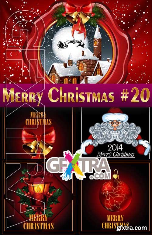 Merry Christmas Designs 2014 #20 - Stock Vector