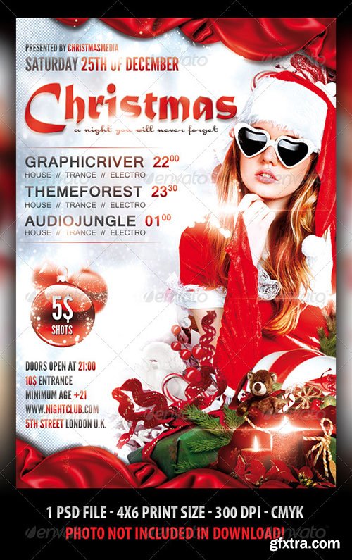 GraphicRiver - Christmas Party Flyer Template 3302243
