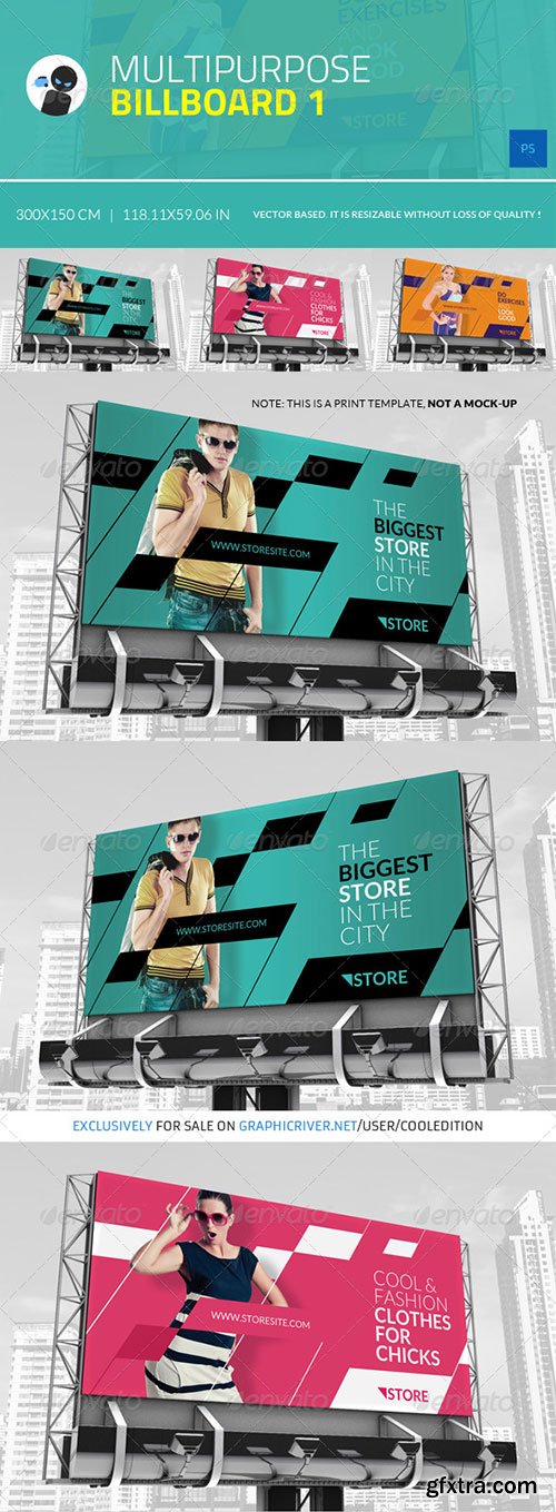 GraphicRiver - Multipurpose Billboard 1
