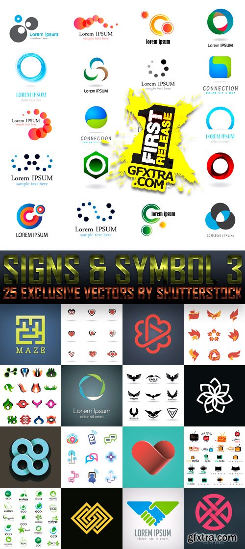 Signs & Symbol 3, 25xEPS