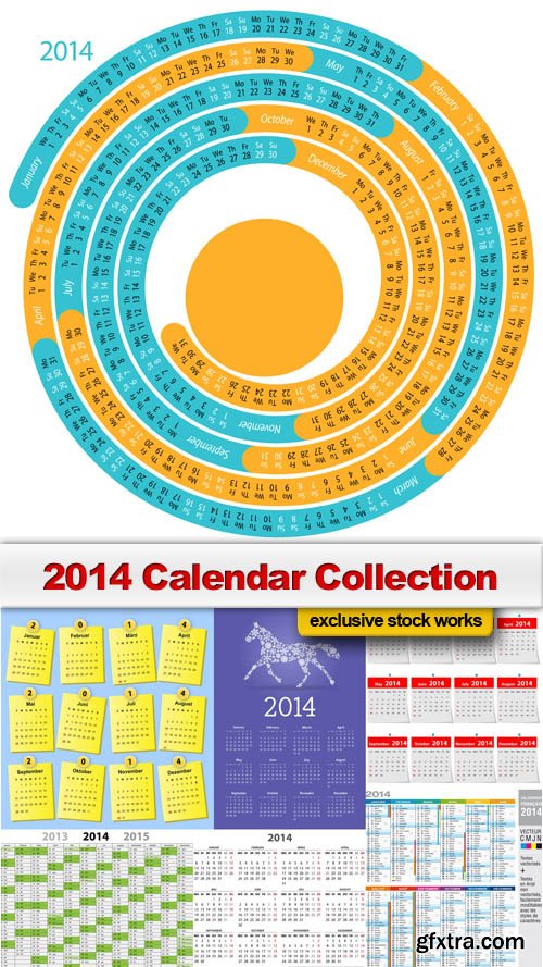 2014 Calendar Collection - 25 EPS, AI