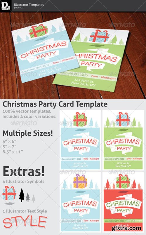GraphicRiver - Christmas Party Card 144910