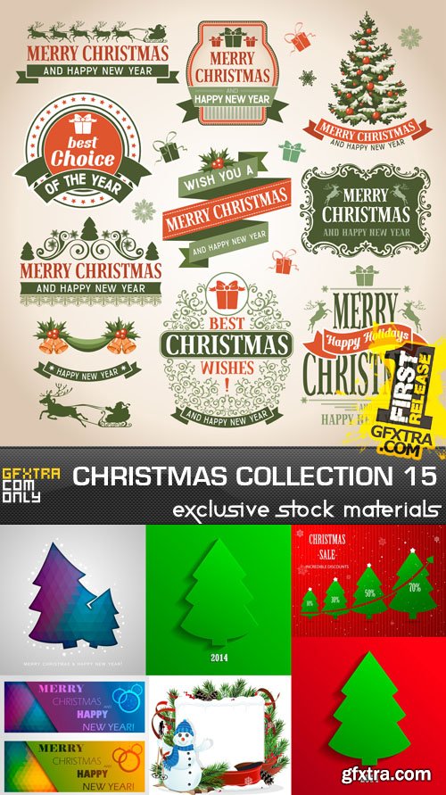 Christmas Collection 15, 25xEPS