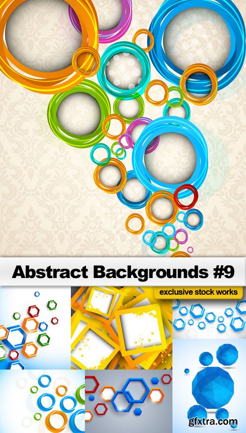 Abstract Backgrounds #9 - 25 EPS