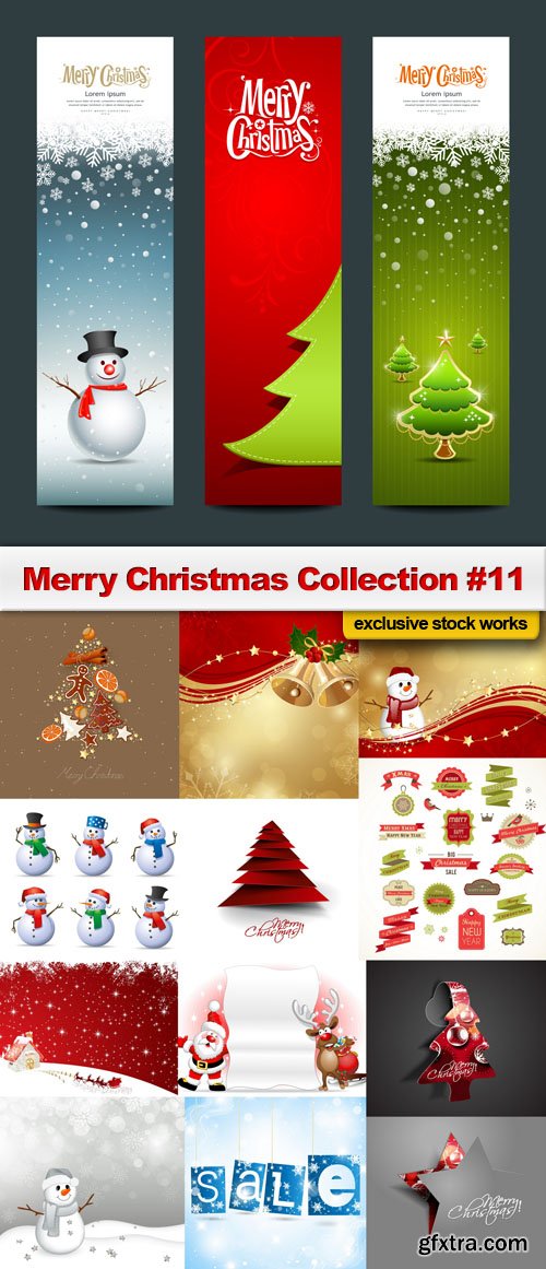 Merry Christmas Collection #11, 25xEPS