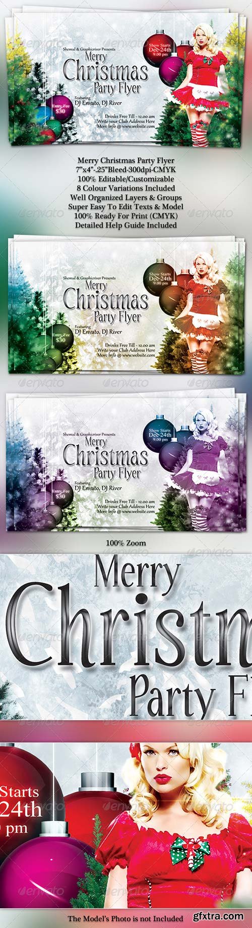 GraphicRiver - Merry Christmas Party Flyer 866902