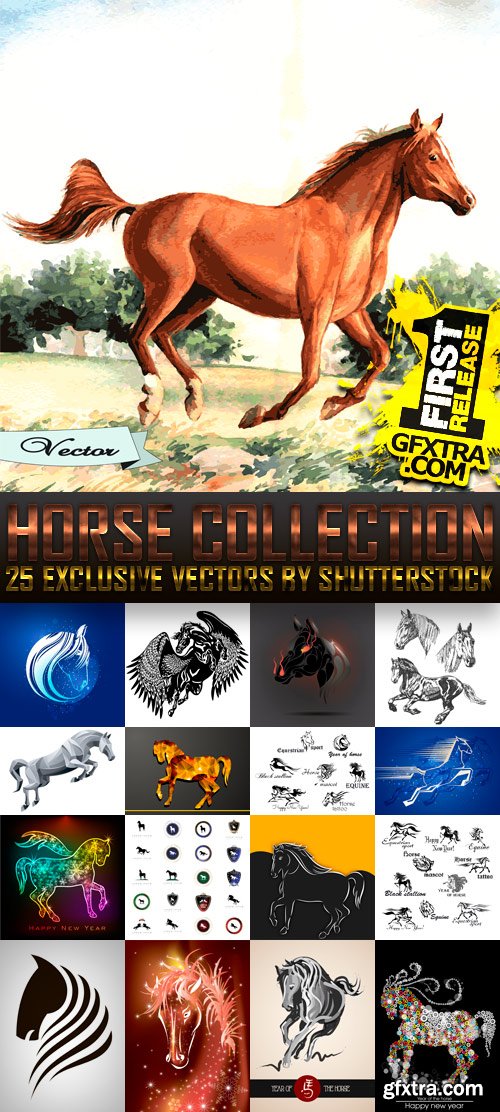 Horse Collection 25xEPS