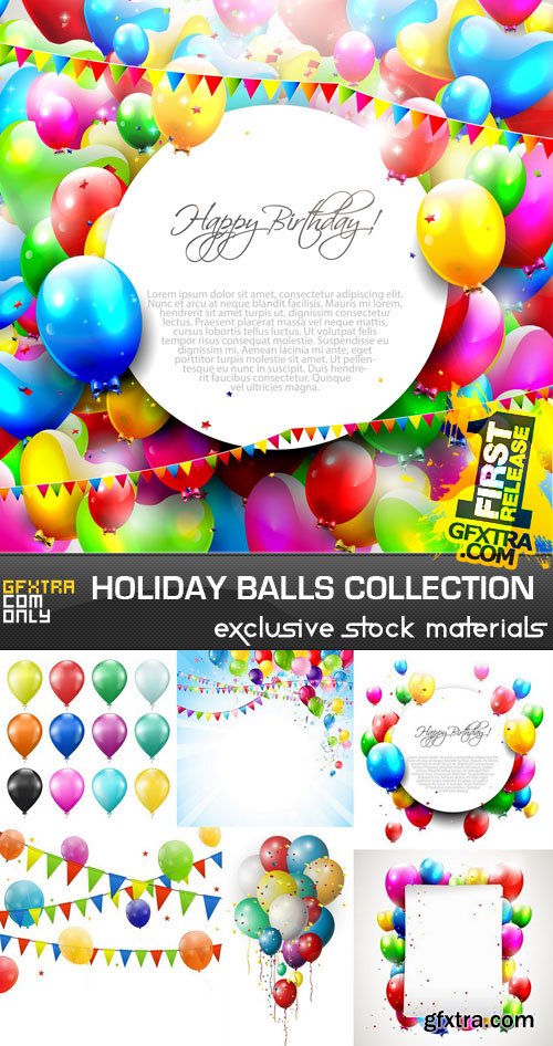 Holiday Balls Collection 25xEPS