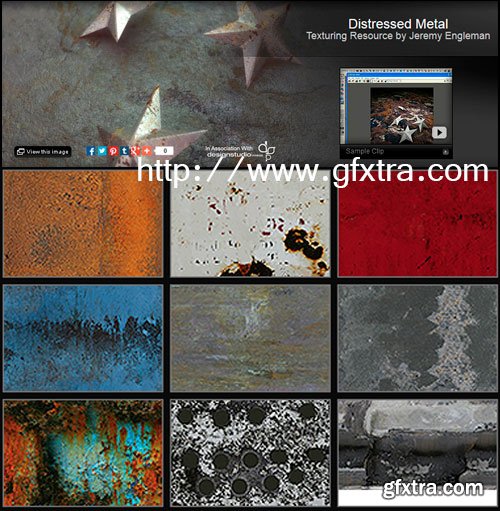Distressed Metal Texturing Resource by Jeremy Engleman