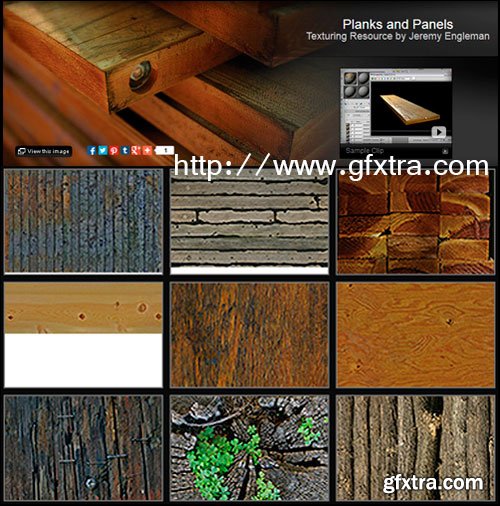 Planks and Panels Texturing Resource by Jeremy Engleman