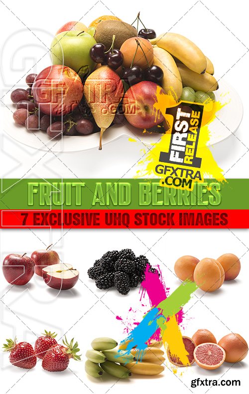 Fruits and berries - Natural Vitamins 3 - PhotoStock