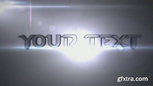 3D TEXT intro - After Effects Template