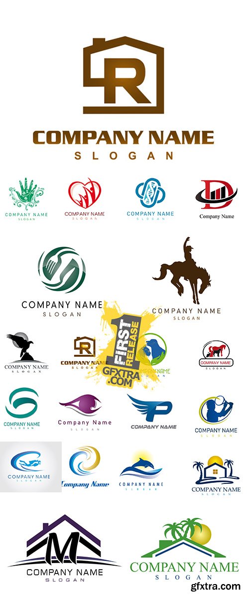 Company Logos 25xEPS