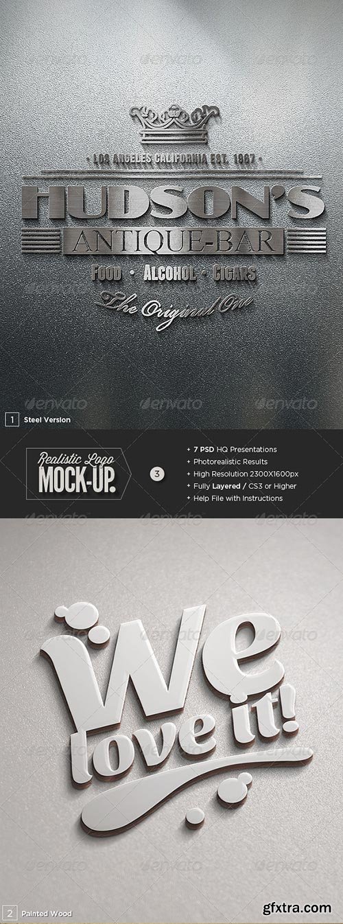 GraphicRiver - Logo Mock-Up Set - 3