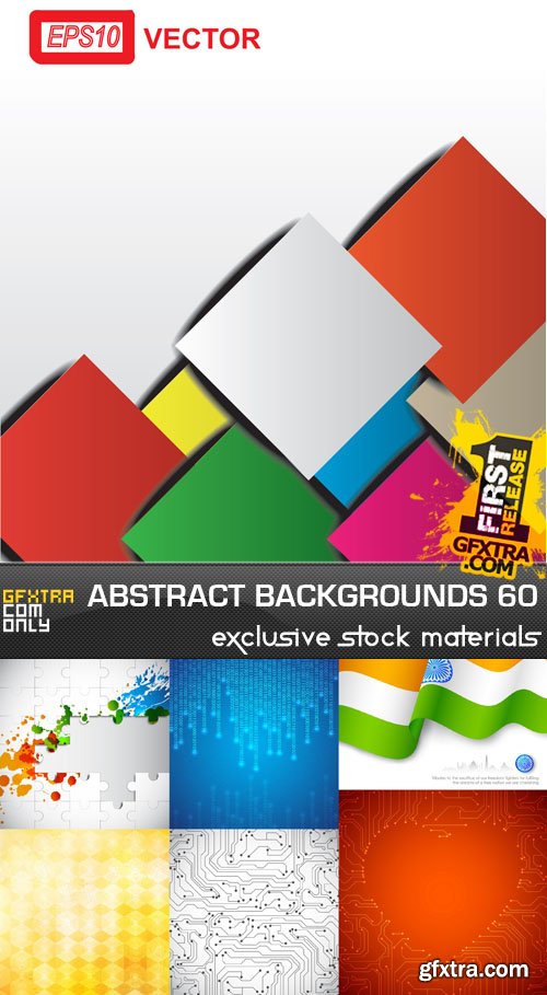 Collection of Vector Abstract Backgrounds Vol.60, 25xEPS