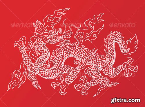 GraphicRiver - chinese dragon 81157