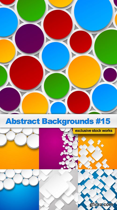 Abstract Backgrounds #15 - 25 EPS