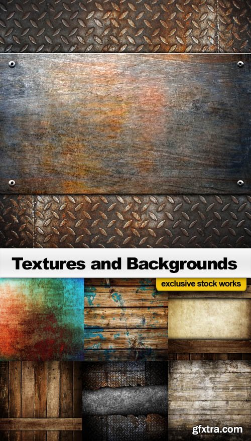 Textures and Backgrounds - 25x JPEGs