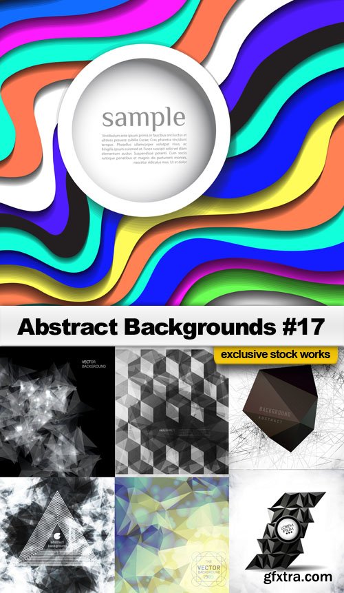 Abstract Backgrounds #17 - 25 EPS