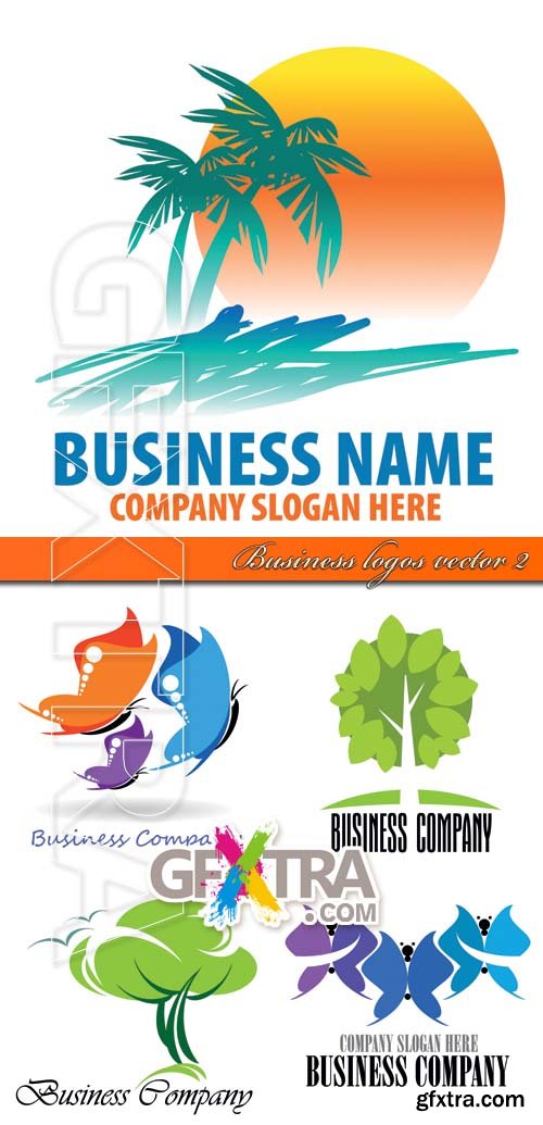 Business logos vector 2