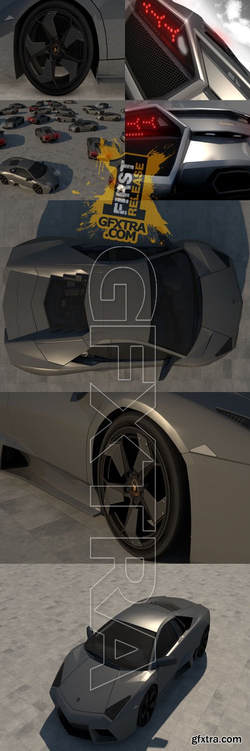 3D Model - Lamborghini Reventon