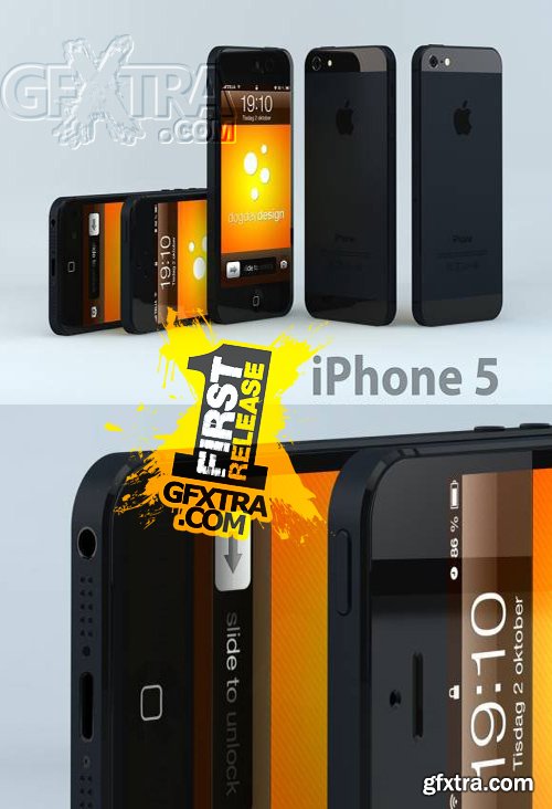 3D Model - iPhone 5