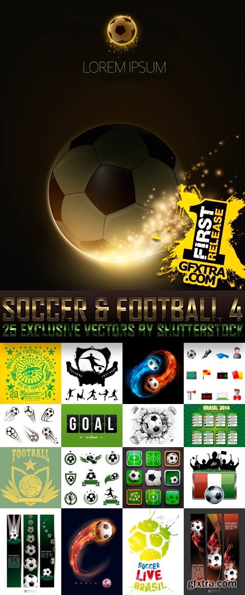 Soccer & Football 4, 25xEPS