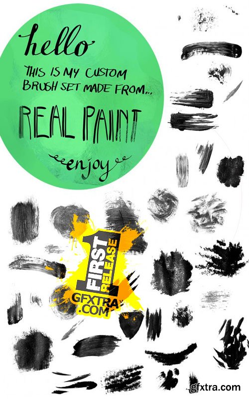 PSD Source - Jess\'s Acrylic Texture Brushes