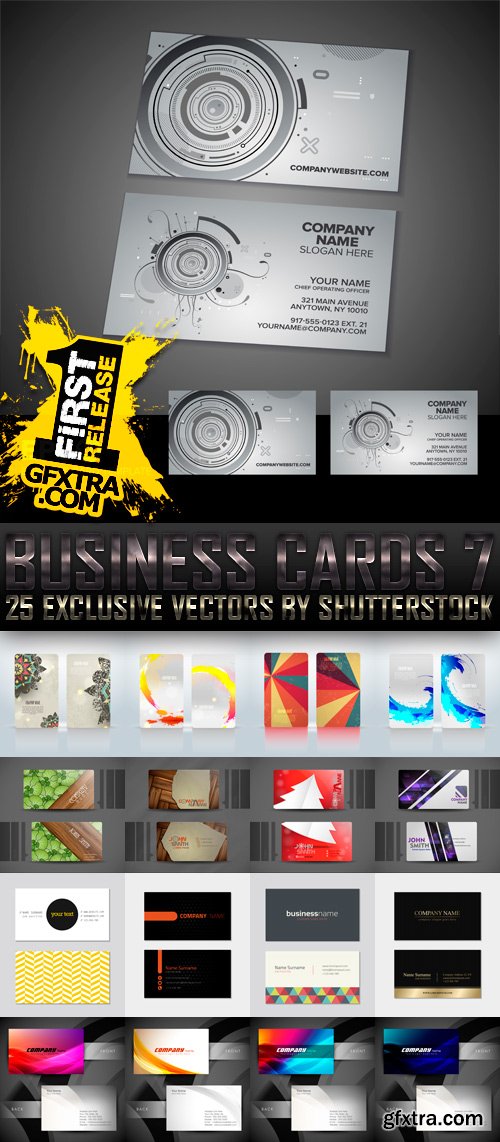 Business Cards 7, 25xEPS