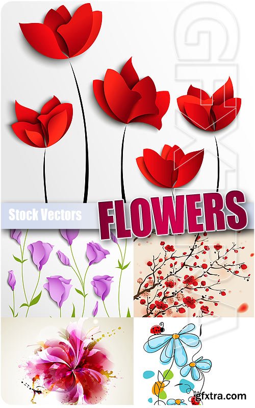 Flowers - Stock Vectors