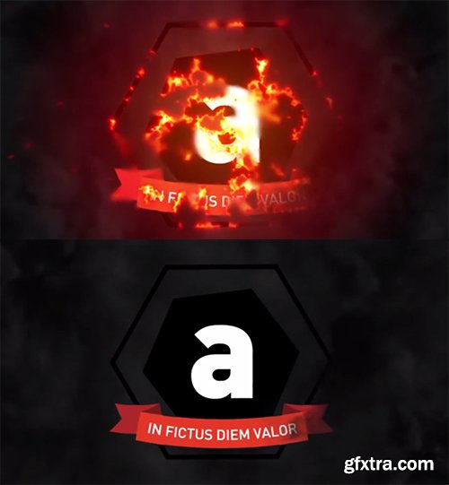 Burning Logo Reveal After Effects Project