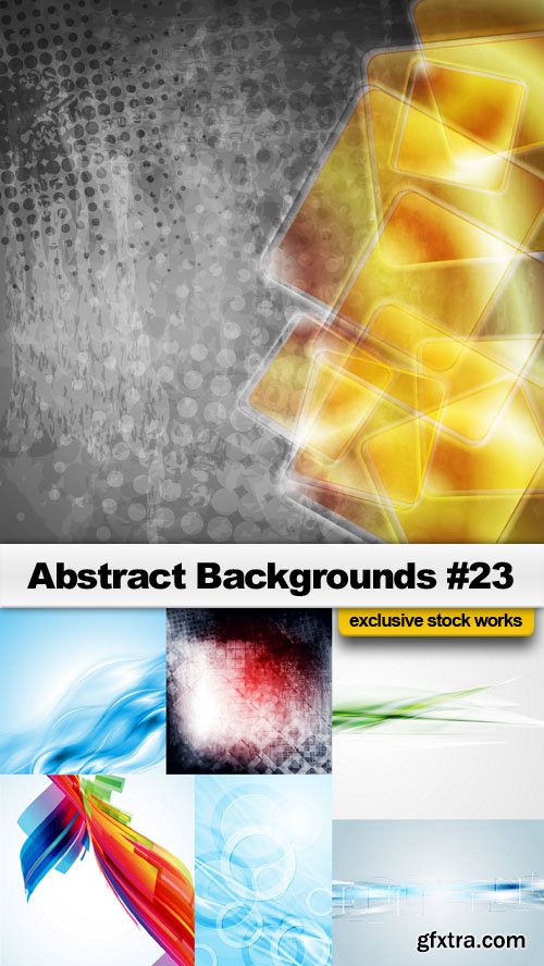 Abstract Backgrounds #23 - 25 EPS