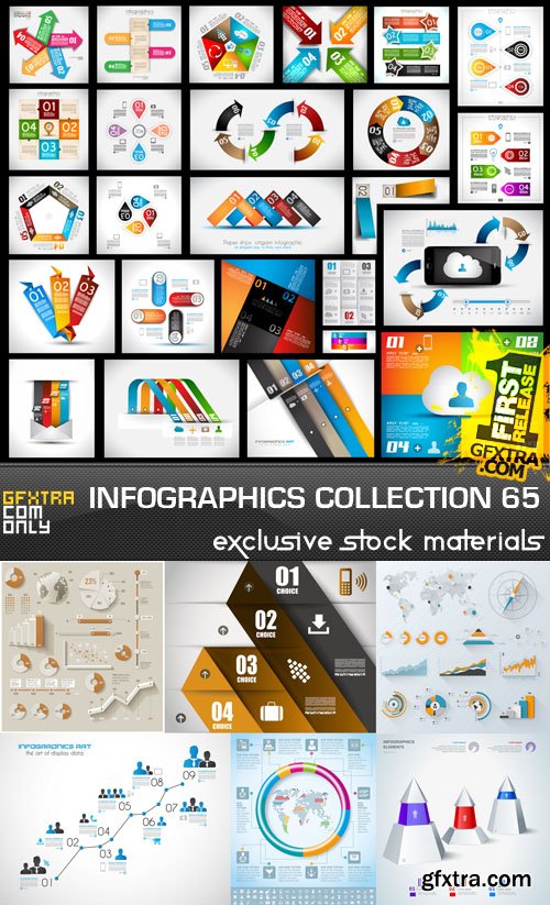 Collection of Infographics #65, 25xEPS