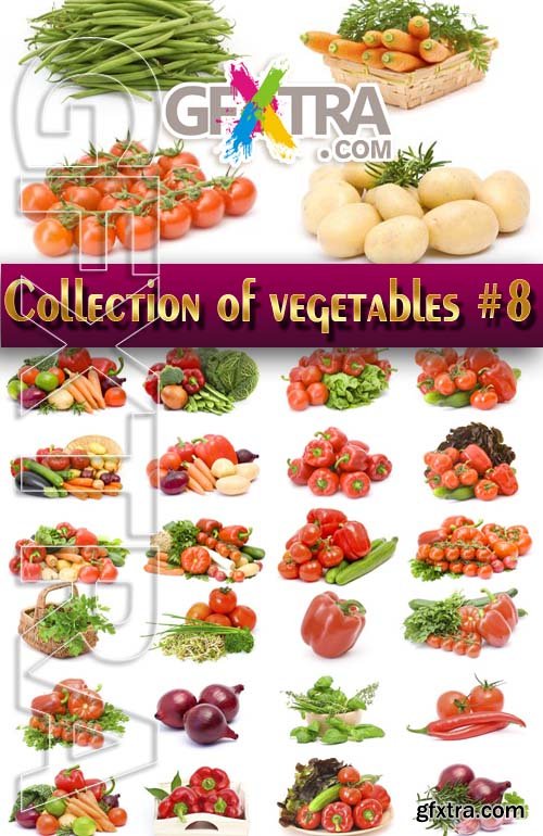 Food. Mega Collection. Vegetables #8 - Stock Photo