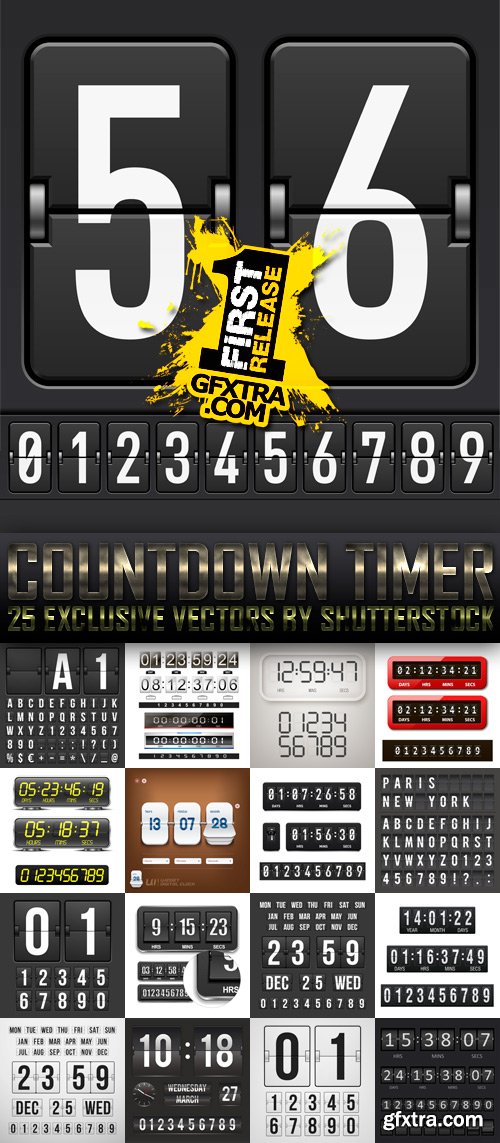 Countdown Timer 25xEPS