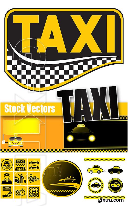 Taxi 2 - Stock Vectors