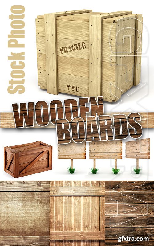 Wooden boards - UHQ Stock Photo