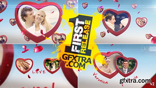Videohive Heart Frame Gallery 5679753