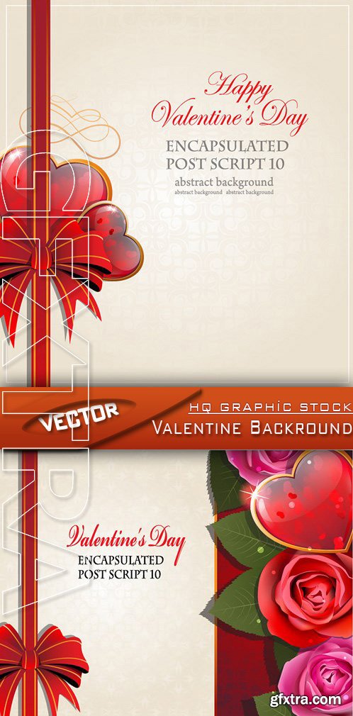Stock Vector - Valentine Backround