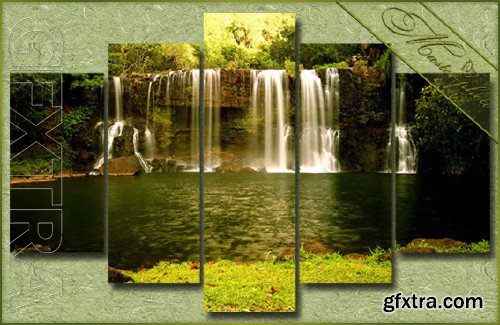 Modular Pictures PSD - Waterfall