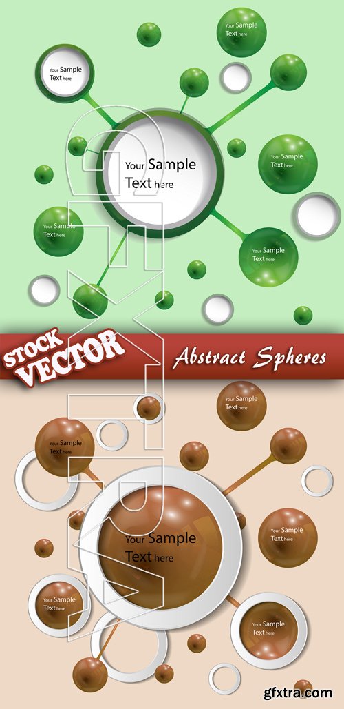 Stock Vector - Abstract Spheres