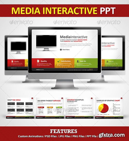 GraphicRiver - Media Interactive PPT - Power Point